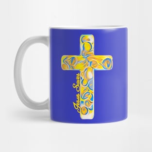 Bright Colorful Cross Mug
